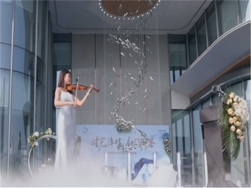 海玥府盛大開(kāi)業(yè)，室內(nèi)魚(yú)群水簾驚艷現(xiàn)場(chǎng)